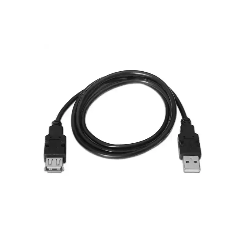 A101-0017 AISENS CABLE PROLONGADOR USB 2.0 TIPO A/M - A/H NEGRO 3
