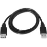 A101-0017 AISENS CABLE PROLONGADOR USB 2.0 TIPO A/M - A/H NEGRO 3