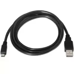 A101-0027 AISENS CABLE USB 2.0 TIPO A/M - MICRO USB B/M NEGRO 0