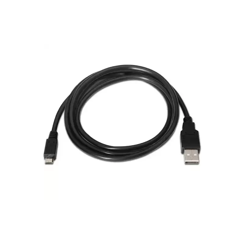 A101-0027 AISENS CABLE USB 2.0 TIPO A/M - MICRO USB B/M NEGRO 0