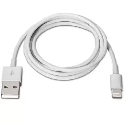 A102-0035 AISENS CABLE LIGHTNING A USB 2.0 LIGHTNING/M - USB A/M BLANCO 1