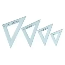 21225 FAIBO ESCUADRA ESCOLAR 25 CM IRROMPIBLE