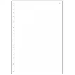 4032009 FINOCAM RECAMBIO MULTITALADRO LISO FOLIO 3016