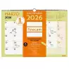 787240126 FINOCAM CALENDARIO DE PARED PARA ESCRIBIR A3-420X297MM MV GRAFIK 2026