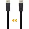 A124-0388 AISENS CABLE DISPLAYPORT V1.2 4K@60HZ DP/M - DP/M NEGRO 10