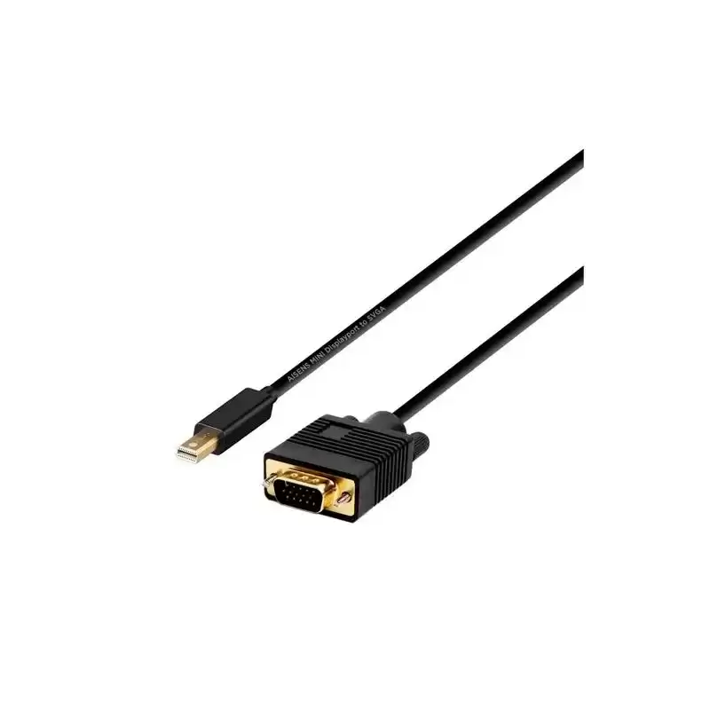 A125-0362 AISENS CABLE CONVERSOR MINI DISPLAYPORT A VGA DP/M - VGA/M NEGRO 2