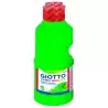 F53110200 GIOTTO TÉMPERA FLUO VERDE BOTELLA 250 ML