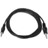 A128-0142 AISENS CABLE AUDIO ESTÉREO JACK 3.5/M - JACK 3.5/M NEGRO 1