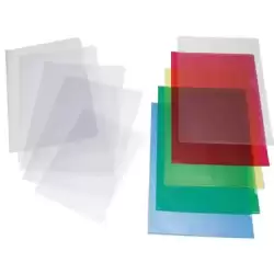 05240300 GRAFOPLAS DOSSIER UÑERO FOLIO PVC LISO 150 MICRAS TRANSPARENTE -100U-