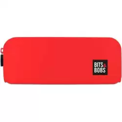 37547251 GRAFOPLÁS PORTATODO DE SILICONA BITS&BOBS ROJO