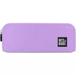37547264 GRAFOPLÁS PORTATODO DE SILICONA BITS&BOBS AZUL LAVANDA