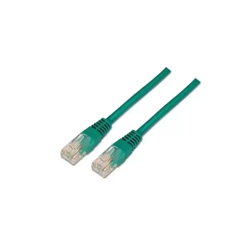 A135-0247 AISENS CABLE DE RED LATIGUILLO RJ45 CAT.6 UTP AWG24 VERDE 2