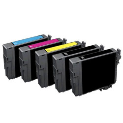 Multipack 5 cartuchos de tinta  Alternativo EPSON NEGRO (X2) / CIAN (X1) / MAGENTA (X1) / AMARILLO (X1) E502XLBK (x2) / E502X...