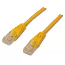 A135-0253 AISENS CABLE DE RED LATIGUILLO RJ45 CAT.6 UTP AWG24 AMARILLO 0