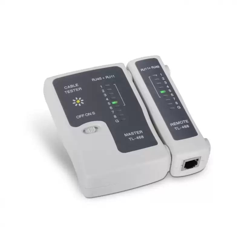 A142-0312 AISENS TESTEADOR PARA CABLE R11/RJ12/R45 BLANCO