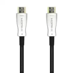 A148-0378 AISENS CABLE HDMI V2.0 AOC (ACTIVE OPTICAL CABLE) PREMIUM ALTA VELOCIDAD HEC 4K@60HZ 18GBPS A/M - A/M NEGRO 20M