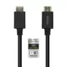 A150-0421 AISENS CABLE HDMI V2.1 PREMIUM ALTA VELOCIDAD HEC 8K@60HZ 48GBPS A/M - A/M NEGRO 1