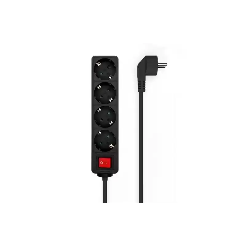 A154-0650 AISENS BASE MULTIPLE 4 TOMAS CON INTERRUPTOR CON CABLE 3X1