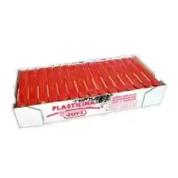7105 JOVI PLASTILINA SCHOOL PASTILLA 150GR ROJO CAJA 15 UD