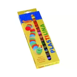 90/15 JOVI PLASTILINA BARRA 15GR COLORES SURTIDOS ESTUCHE 15 UD