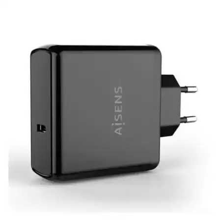 ASCH-1PD60-BK AISENS CARGADOR PD3.0 QC3.0 1XUSB-C 60W BLACK