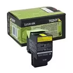 70C2HY0/70C2HYE LEXMARK CS310DN/CS410/CS510 TONER RETORNABLE AMARILLO