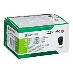 C2320M0 LEXMARK TONER MAGENTA C2320