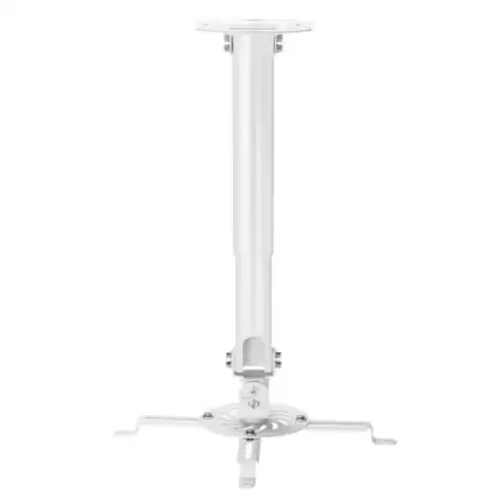 CP04TSRE-133 AISENS SOPORTE UNIVERSAL GIRATORIO INCLINABLE Y EXTENSIBLE DE TECHO PARA PROYECTOR BLANCO