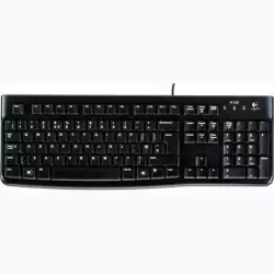 920-002499 LOGITECH TECLADO K120 CABLE USB QWERTY ESPAÑOL NEGRO