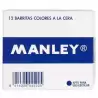 MNC04544 MANLEY ESTUCHE DE 12 CERAS 60MM (11) ROSA NATURAL