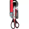 499210 MAPED TIJERAS MULTIUSOS ADVANCED SOFT GEL 21CM ASIMÉTRICAS MANGO NEGRO/ROJO -BLISTER-