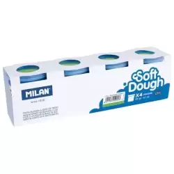 9135116004 MILAN PASTA BLANDA SOFT DOUGH BOTE 116GR VERDE CAJA 4 UD