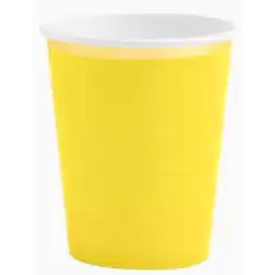 119-1110 OH YEAH VASO AMARILLO METALIZADO 9OZ (270CC) PACK 6U