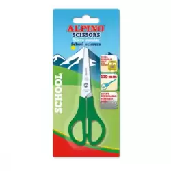 PT0018 ALPINO TIJERAS SCHOOL 13CM BLISTER C/SURTIDOS