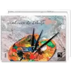 18839 PACSA BLOC DIBUJO ESPIRAL 20H 230X330MM 90GR CON RECUADRO -10U-