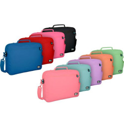 37545530 GRAFOPLÁS BANDOLERA BITS&BOBS 38X28X6CM CREMALLERA TIRA AJUSTABLE Y ASA AZUL