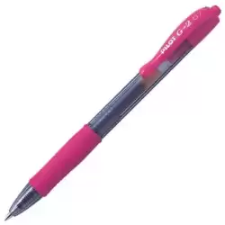 BL-G2-7-P PILOT BOLÍGRAFO TINTA DE GEL AZUL G-2 RETRÁCTIL 0.7 ROSA