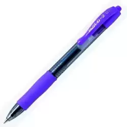 BL-G2-7-V PILOT BOLÍGRAFO TINTA DE GEL AZUL G-2 RETRÁCTIL 0.7 VIOLETA