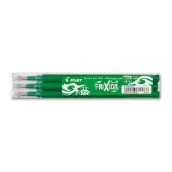 BLS-FR7-G-S3 PILOT RECAMBIO BOLÍGRAFO FRIXION 0.7 VERDE PACK 3 UD