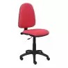 04CPBALI350 PIQUERAS Y CRESPO SILLA AYNA GIRATORIA C.PERMANENTE SIN BRAZOS TEJIDO BALI ROJO