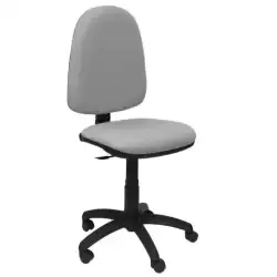 04CPBALI40 PIQUERAS Y CRESPO SILLA AYNA GIRATORIA CONTACTO PERMANENTE TEJIDO BALI GRIS