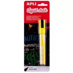 13956 APLI MARCADOR DE TIZA LÍQUIDA PUNTA REDONDA 5