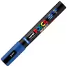 311795000 POSCA MARCADOR PC-5BR BRUSH PUNTA M SEMIFLEXIBLE AZUL