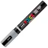 311845000 POSCA MARCADOR PC-5BR BRUSH PUNTA M SEMIFLEXIBLE GRIS