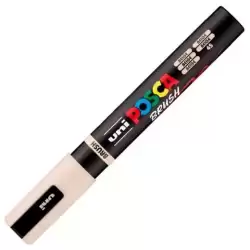 311894000 POSCA MARCADOR PC-5BR BRUSH PUNTA M SEMIFLEXIBLE BEIGE