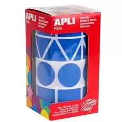 11162 APLI GOMETS FIGURAS SURTIDAS ROLLO AZUL XL