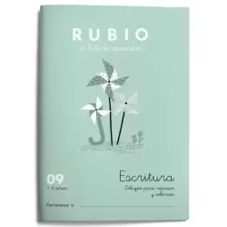C09 RUBIO CUADERNO DE ESCRITURA 09