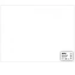 14254 APLI CARTULINA 50X65CM 170GR PACK DE 25H BLANCO