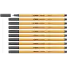 88/97 STABILO ROTULADOR POINT 88 GRIS INTENSO CAJA 10 UD