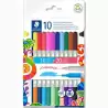 3280 C10 STAEDTLER ROTULADORES NORIS 3280 DOBLE PUNTA C/SURTIDOS ESTUCHE 10 UD